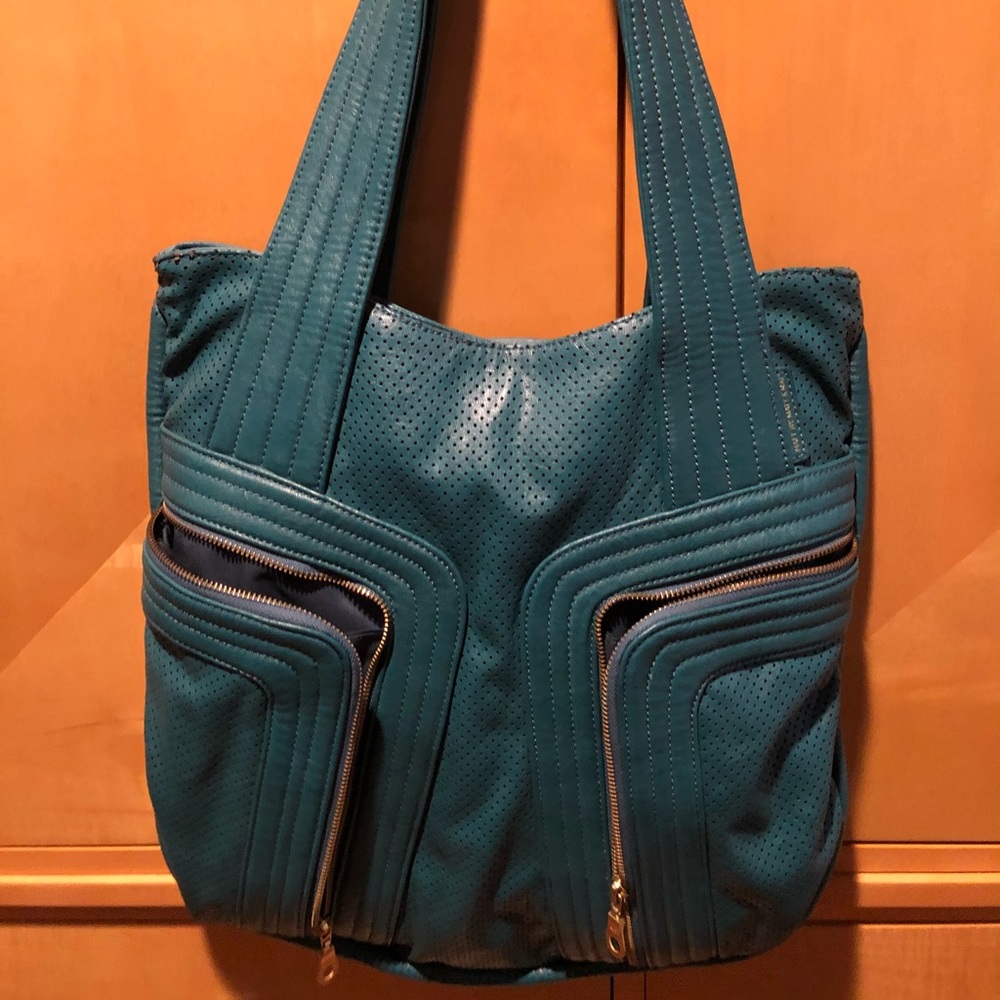 Teal purse
